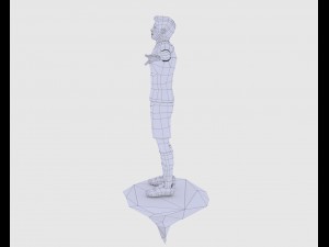 game ready soccer player 3D Model