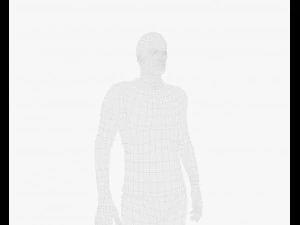 luis suarez football player game ready character 3D Model
