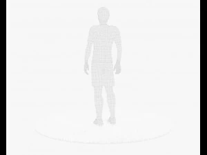 shinji kagawa football player game ready character 3D Model