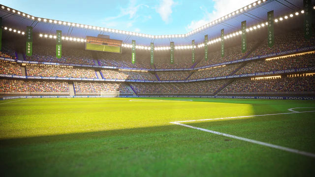 football soccer stadium game ready 3D Model .c4d .max .obj .3ds .fbx .stl .blend 