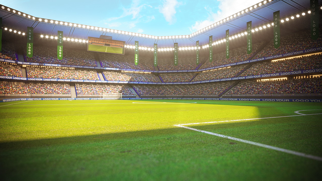 soccer stadium 3d