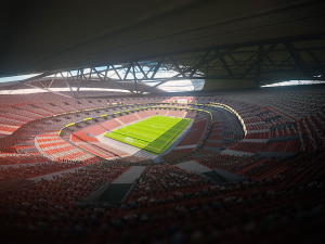football soccer stadium game ready 3D-Modell