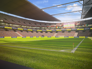 football soccer stadium game ready 3D-Modell