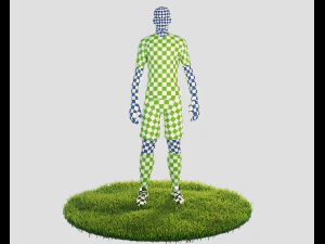 manuel neuer goalkeeper football player 3D Model
