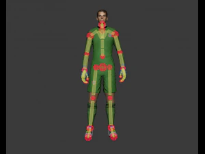 manuel neuer goalkeeper football player 3D Model