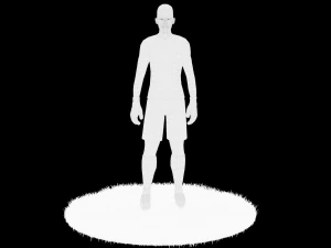 de gea goalkeeper football player 3D Model