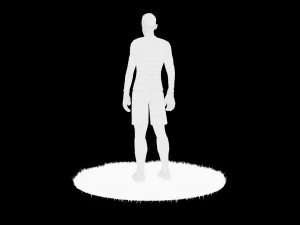 de gea goalkeeper football player 3D Model