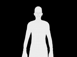 de gea goalkeeper football player 3D Model