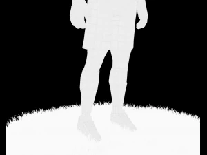 de gea goalkeeper football player 3D Model