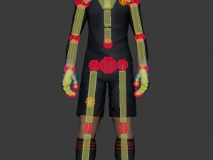 de gea goalkeeper football player 3D Model