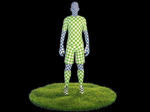 de gea goalkeeper football player 3D Model