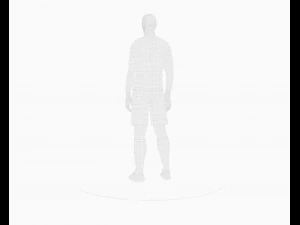 ronaldo football player 3D Model