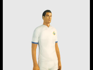 ronaldo football player 3D Model