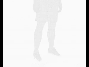 ronaldo football player 3D Model