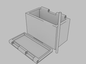 Caixa Modelo de Impressão 3D