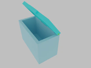 Box 3D Print Model