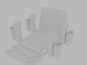Collapsible chair 3D 打印模型