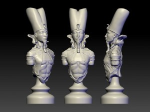 prince of egypt Modelo de Impressão 3D