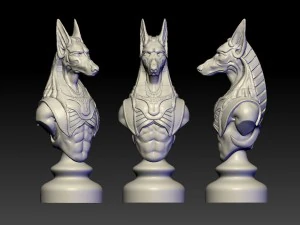 Ritter von &Auml;gypten 3D Druckmodell