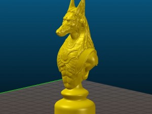 knight of egypt 3D 프린트 모델