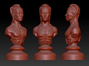 warrior of egypt 3D Print Model