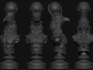 ra king 3D Print Model