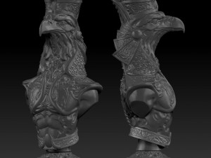 ra king Model Cetak 3D