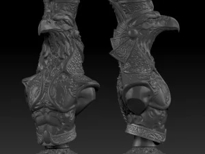 ra king 3D Print Model