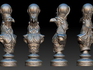 ra king Model Cetak 3D