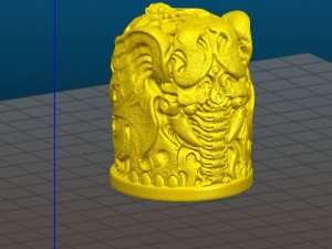elephant - glass 2018 Modèles 3D en vedette