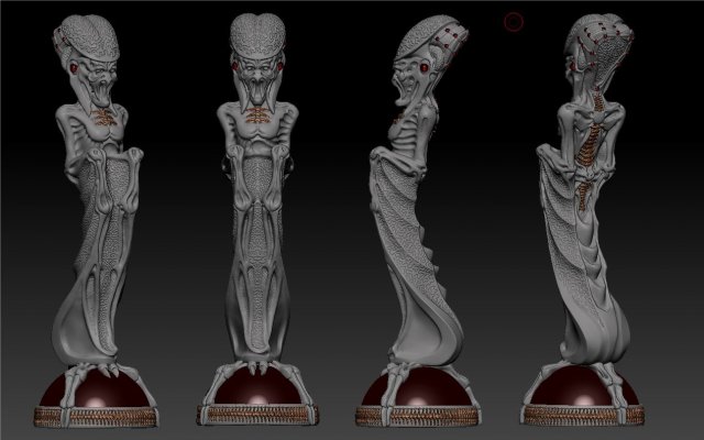 king antauga-2018 3D Baskı Modeli .c4d .max .obj .3ds .fbx .stl .blend 