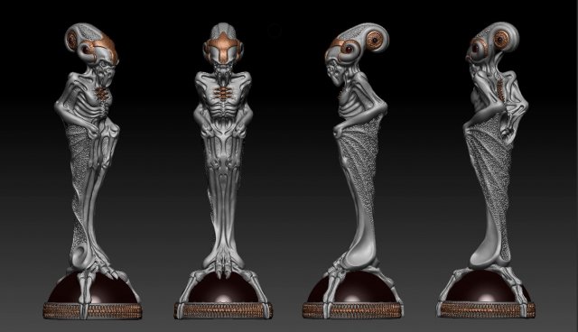 priest antauga - 2018 3D Принт Модель .c4d .max .obj .3ds .fbx .stl .blend 