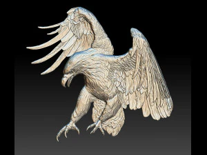 eagle hd1 - relief - 2019 3D Print Model