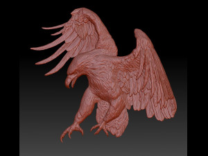 eagle hd1 - relief - 2019 3D Print Model
