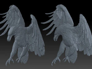 eagle hd1 - relief - 2019 3D Print Model