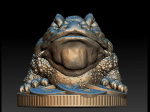 money frog - jin chan - statuette - 2019 3D 打印模型