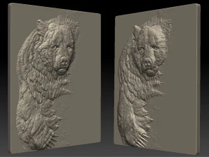bear -relief -3d print 3D Print Model