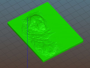bear -relief -3d print 3D-Druckmodell