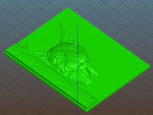 linx head - relief - 2019 3D Print Model