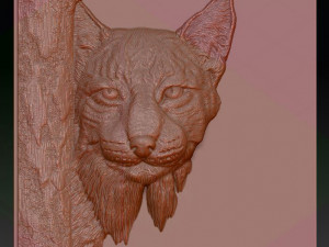 linx head - relief - 2019 Modelo de Impressão 3D