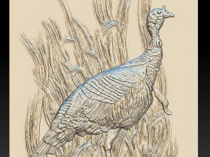 dziki indyk - ulga -2019 Model do druku 3D