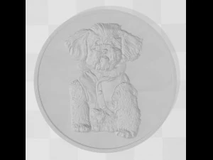 doggy romeo - relief - 2018 3D Print Model