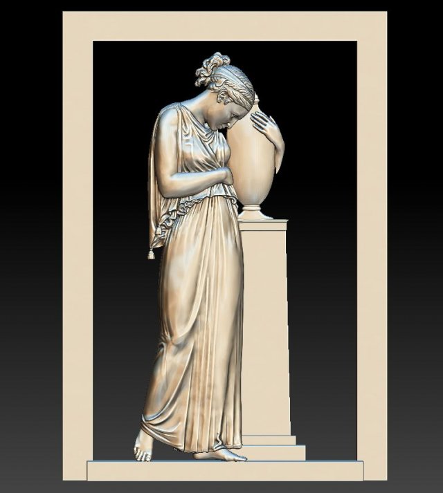pietas - relief - 2020 3D 프린트 모델 .c4d .max .obj .3ds .fbx .stl .blend 