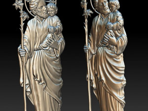 saint joseph - relief - 2020 Modelo de Impressão 3D