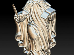 saint theresa of avila - relief - 2020 3D Print Model