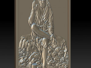 om sai ram - relief - 2018 Modello di stampa 3D
