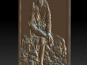 om sai ram - relief - 2018 3D Print Model