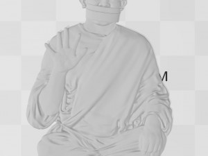 acharya mahashraman - relief - 2018 3D Print Model
