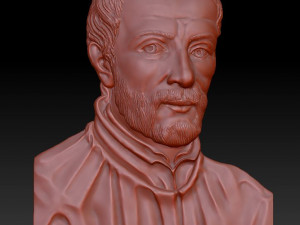 saint francis xavier - relief - 2018 3D Принт Модель