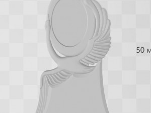 swan 3 - relief - 2017 3D 프린트 모델